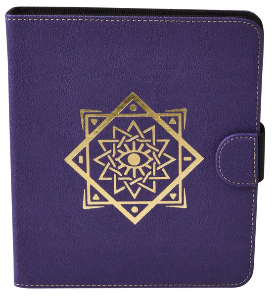 Mapă de stocare cărți de joc Dragon Shield Spell Codex - Arcane Purple (160 buc.)
