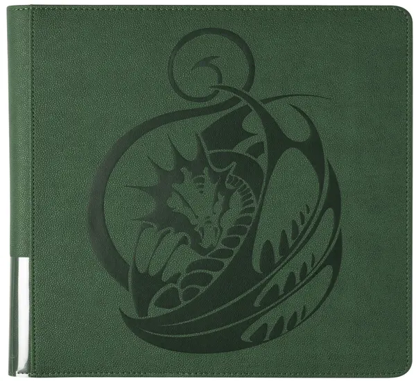 Mapă de stocare cărți de joc Dragon Shield Zipster - Forest Green (XL)