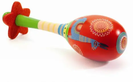 Maracas din lemn Djeco Animambo