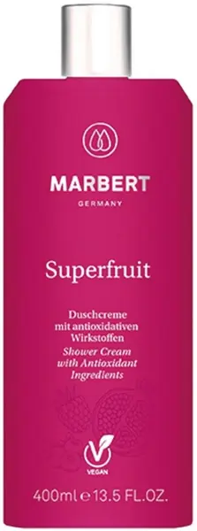 Marbert Superfruit Cremă de duș blândă cu antioxidanți, 400 ml