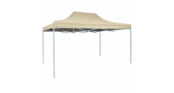 Marchiza pliabila, 3 x 4,5 m, crem