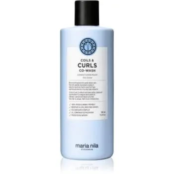 Maria Nila Coils & Curls Co-Wash sampon si balsam pentru par ondulat si cret