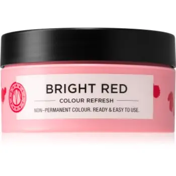 Maria Nila Colour Refresh Bright Red mască fină de hrănire fără pigmenți permanenți de culoare