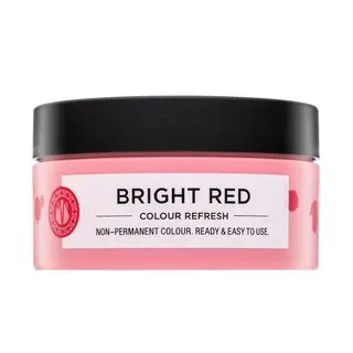 Maria Nila Colour Refresh mască hrănitoare cu pigmenți colorați pentru a revigora tonurile de roșu Bright Red 100 ml
