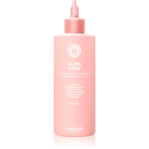 Maria Nila Mirror Gloss Rinse Îngrijire hidratantă pentru un par stralucitor si catifelat 200 ml