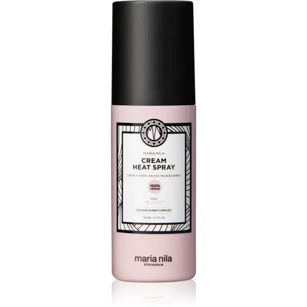 Maria Nila Style & Finish Cream Heat Spray cremă nutritivă și termo-protectoare Cream Heat Spray 150 ml