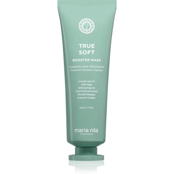 Maria Nila True Soft Booster Mask mască hrănitoare profundă cu ulei de argan 50 ml