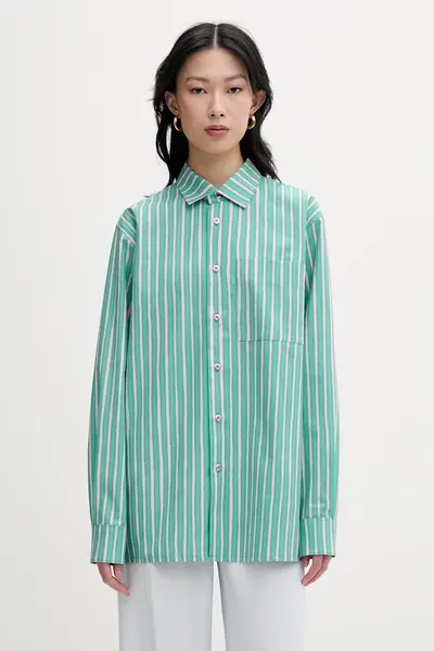 Marimekko cămașă pentru femei, din bumbac