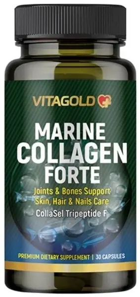Marine Collagen Forte, 30 capsule, Vitagold
