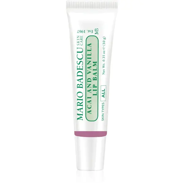 Mario Badescu Acai and Vanilla Lip Balm Balsam de buze hidratant 10 g