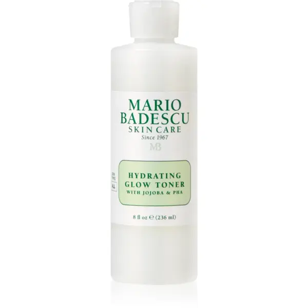 Mario Badescu Hydrating Glow Toner with Jojoba and PHA tonic hidratant pentru o piele mai luminoasa 236 ml