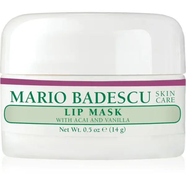 Mario Badescu Lip Mask with Acai and Vanilla Masca de noapte de buze 14 g