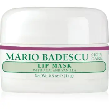 Mario Badescu Lip Mask with Acai and Vanilla Masca de noapte de buze