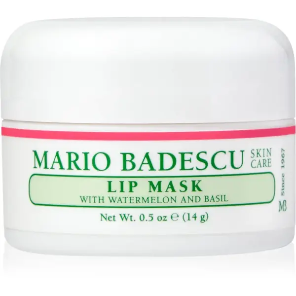 Mario Badescu Lip Mask with Watermelon and Basil mască hidratantă pentru buze 14 g