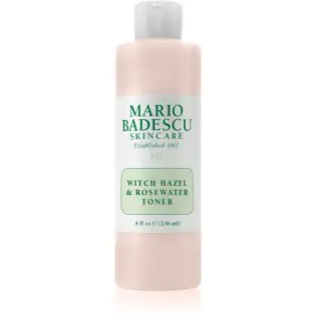 Mario Badescu Witch Hazel & Rosewater Toner solutie tonica cu efect de iluminare cu apă de trandafiri