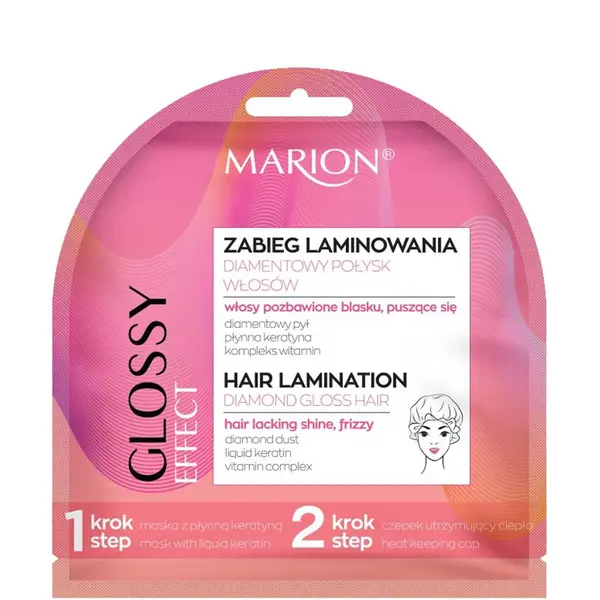 Marion Glossy Effect Hair Lamination 20ml - Diamond Shine