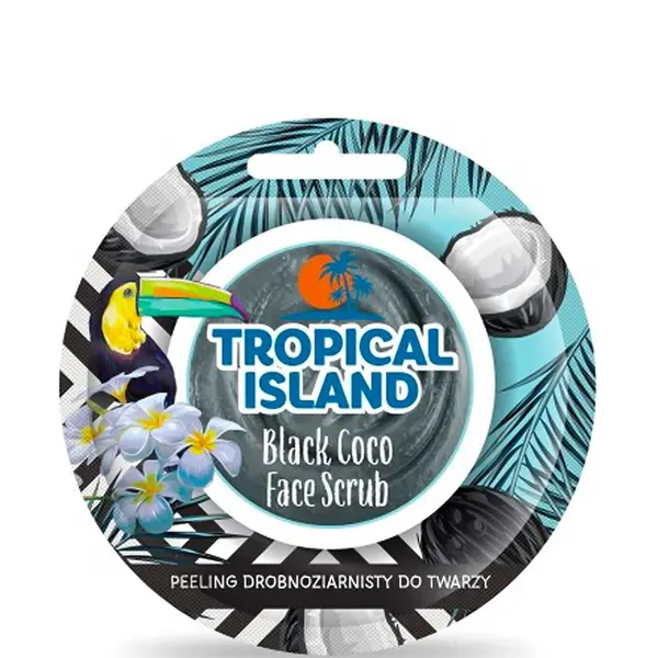 Marion Tropical Island Face Scrub 10g - Black Coco