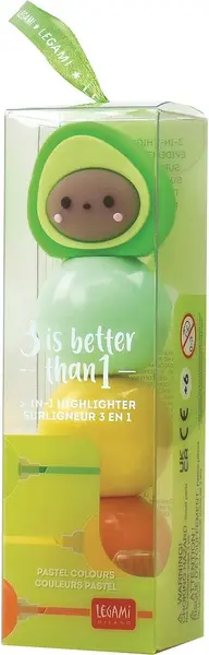 Marker 3 în 1 Legami - Avocado, 3 culori