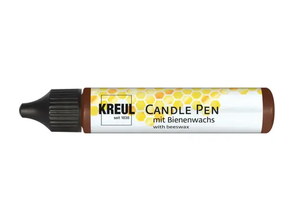 Marker cu ceara lichida pentru decorat lumanari,varf fin, diverse culori, 29 ml