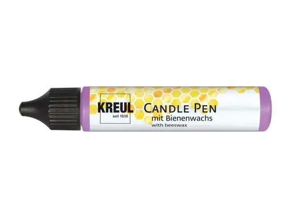 Marker cu ceara lichida pentru decorat lumanari,varf fin, diverse culori, 29 ml