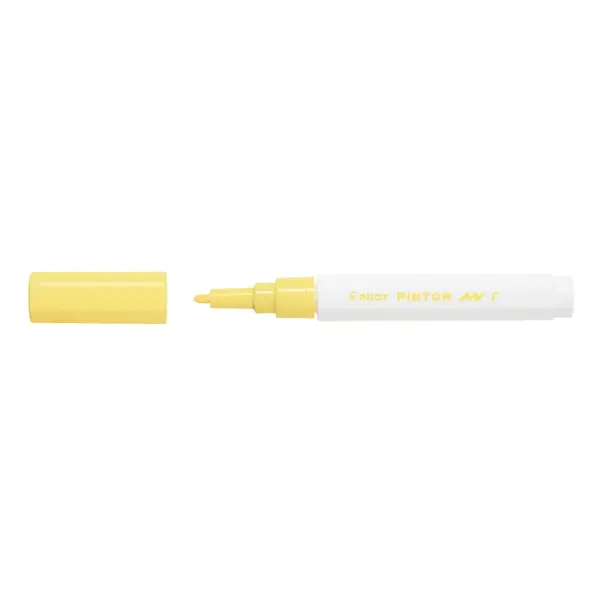 Marker cu vopsea Pilot Pintor F diverse culori 1 mm varf rotund Marker cu vopsea Pilot Pintor F diverse culori 1 mm varf rotund galben