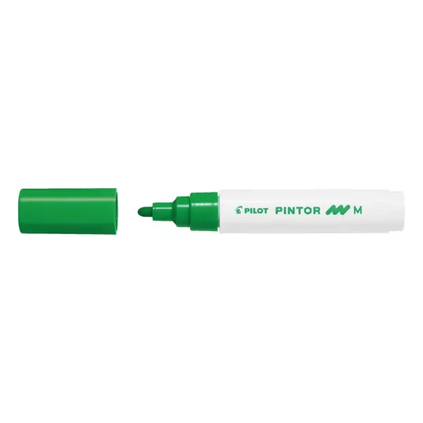 Marker cu vopsea Pilot Pintor M diverse culori 1.4 mm varf rotund Marker cu vopsea Pilot Pintor M diverse culori 1.4 mm varf rotund verde deschis