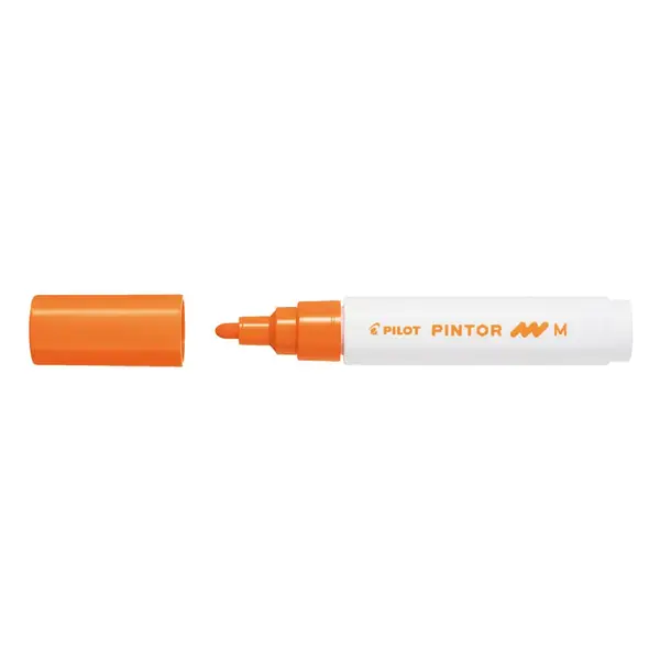 Marker cu vopsea Pilot Pintor M diverse culori 1.4 mm varf rotund Marker cu vopsea Pilot Pintor M diverse culori 1.4 mm varf rotund orange