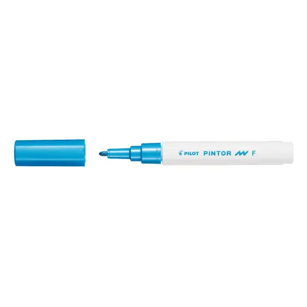 Marker cu vopsea Pilot Pintor Metalic diverse culori 1 mm varf rotund Marker cu vopsea Pilot Pintor Metalic diverse culori 1 mm varf rotund albastru