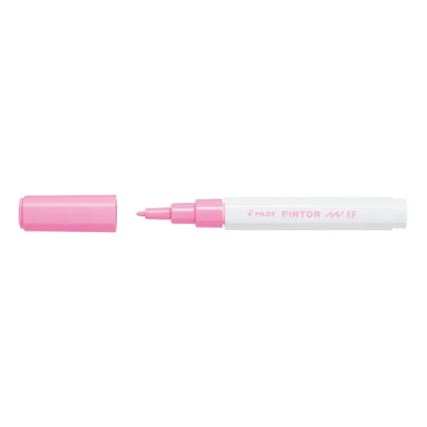 Marker cu vopsea Pilot Pintor Pastel EF culori pastelate 0.7 mm varf rotund Marker cu vopsea Pilot Pintor Pastel EF culori pastelate 0.7 mm varf rotund roz