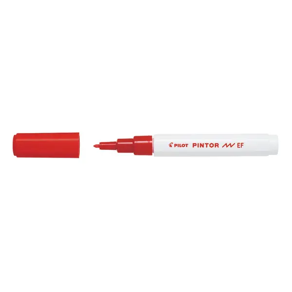 Marker cu vopsea Pilot Pintor Pastel EF culori pastelate 0.7 mm varf rotund Marker cu vopsea Pilot Pintor Pastel EF culori pastelate 0.7 mm varf rotund rosu