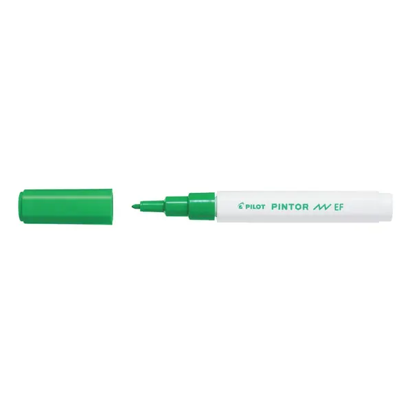 Marker cu vopsea Pilot Pintor Pastel EF culori pastelate 0.7 mm varf rotund Marker cu vopsea Pilot Pintor Pastel EF culori pastelate 0.7 mm varf rotund verde deschis