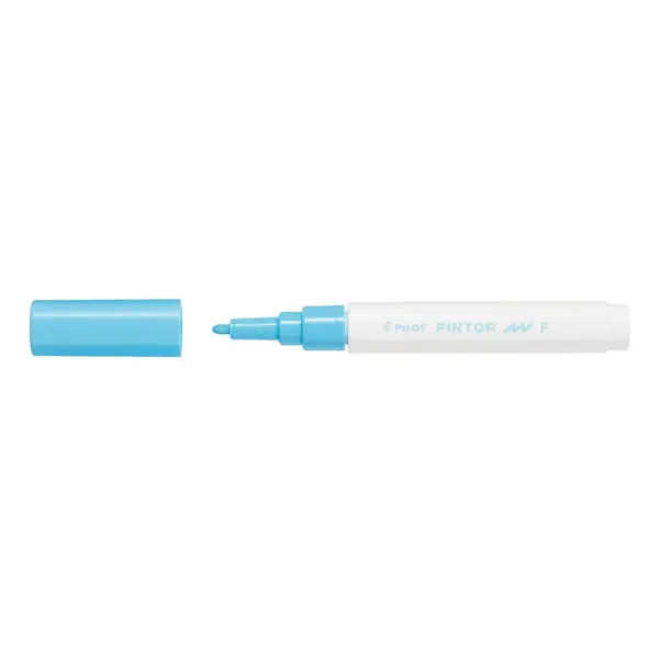 Marker cu vopsea Pilot Pintor Pastel F culori pastelate 1mm varf rotund Marker cu vopsea Pilot Pintor Pastel F culori pastelate 1mm varf rotund bleu