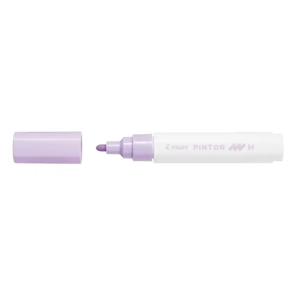Marker cu vopsea Pilot Pintor Pastel M culori pastelate 1.4 mm varf rotund Marker cu vopsea Pilot Pintor Pastel M culori pastelate 1.4 mm varf rotund violet
