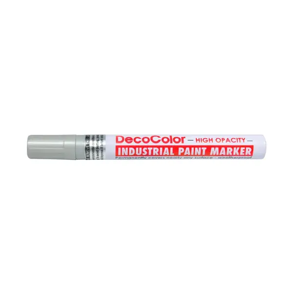 Marker cu vopsea Uchida 2 mm varf rotund Marker cu vopsea Uchida 2 mm varf rotund argintiu