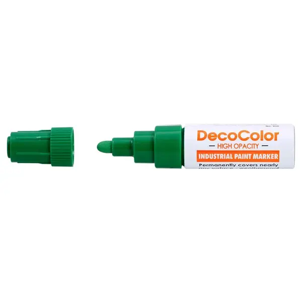 Marker cu vopsea Uchida 935 jumbo industrial varf rotund 6 mm Marker cu vopsea Uchida 935 jumbo industrial varf rotund 6 mm verde