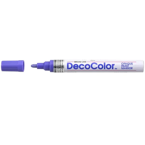 Marker cu vopsea Uchida DecoColor 300 varf rotund 2-3 mm Marker cu vopsea Uchida DecoColor 300 varf rotund 2-3 mm violet