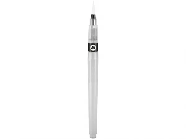 Marker gol reincarcabil cu varf tip pensula Single Marker Aqua Squeeze Pen, 2 mm