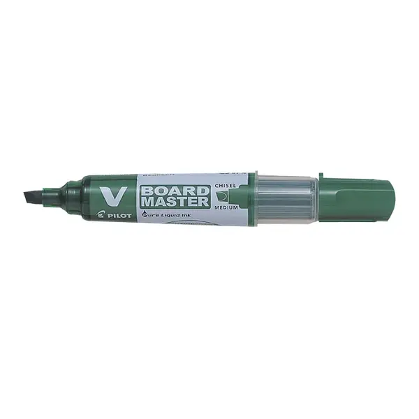 Marker pentru tabla Pilot Vboard Master diverse culori 2.2 mm varf tesit Marker pentru tabla Pilot Vboard Master diverse culori 2.2 mm varf tesit verde