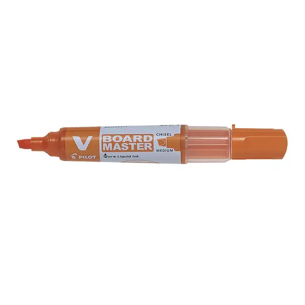 Marker pentru tabla Pilot Vboard Master diverse culori 2.2 mm varf tesit Marker pentru tabla Pilot Vboard Master diverse culori 2.2 mm varf tesit portocaliu