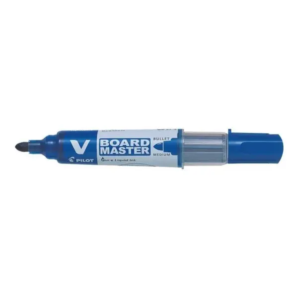 Marker pentru tabla Pilot Vboard Master diverse culori 2.3 mm varf rotund Marker pentru tabla Pilot Vboard Master diverse culori 2.3 mm varf rotund albastru