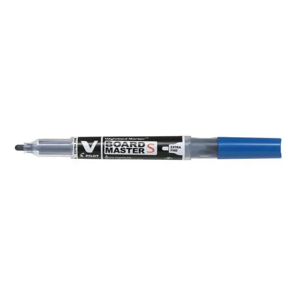 Marker pentru tabla Pilot Vboard Master S diverse culori 1.3 mm varf rotund Marker pentru tabla Pilot Vboard Master S diverse culori 1.3 mm varf rotund albastru