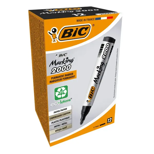 Marker permanent Bic 2000 - engros