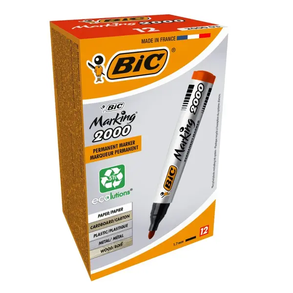 Marker permanent Bic 2000 - engros