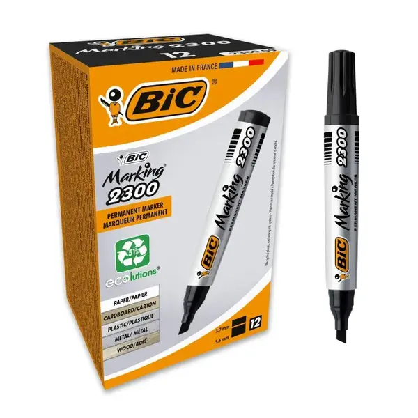 Marker permanent Bic 2300 - engros