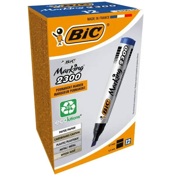 Marker permanent Bic 2300 - engros