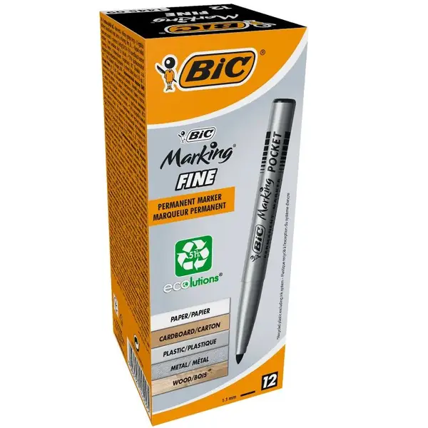 Marker permanent Bic Pocket 1440 - engros