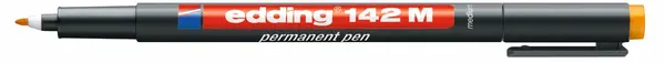 Marker permanent Edding 142 - portocale, M