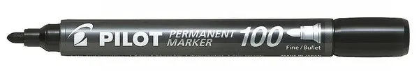 Marker permanent Pilot 100 - Negru