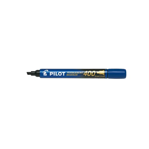 Marker permanent Pilot P400 diverse culori 4 mm varf tesit Marker permanent Pilot P400 diverse culori 4 mm varf tesitalbastru