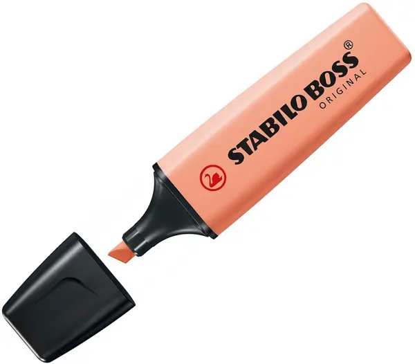 Marker text Stabilo Boss Original - Pastel, piersică